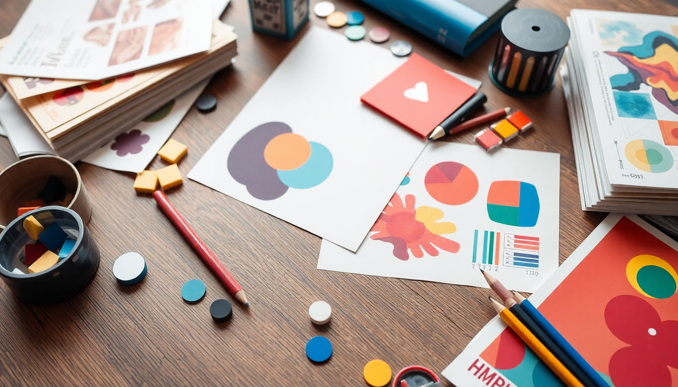 En Couleur : Les Tendances Actuelles en Impression et Design Graphique