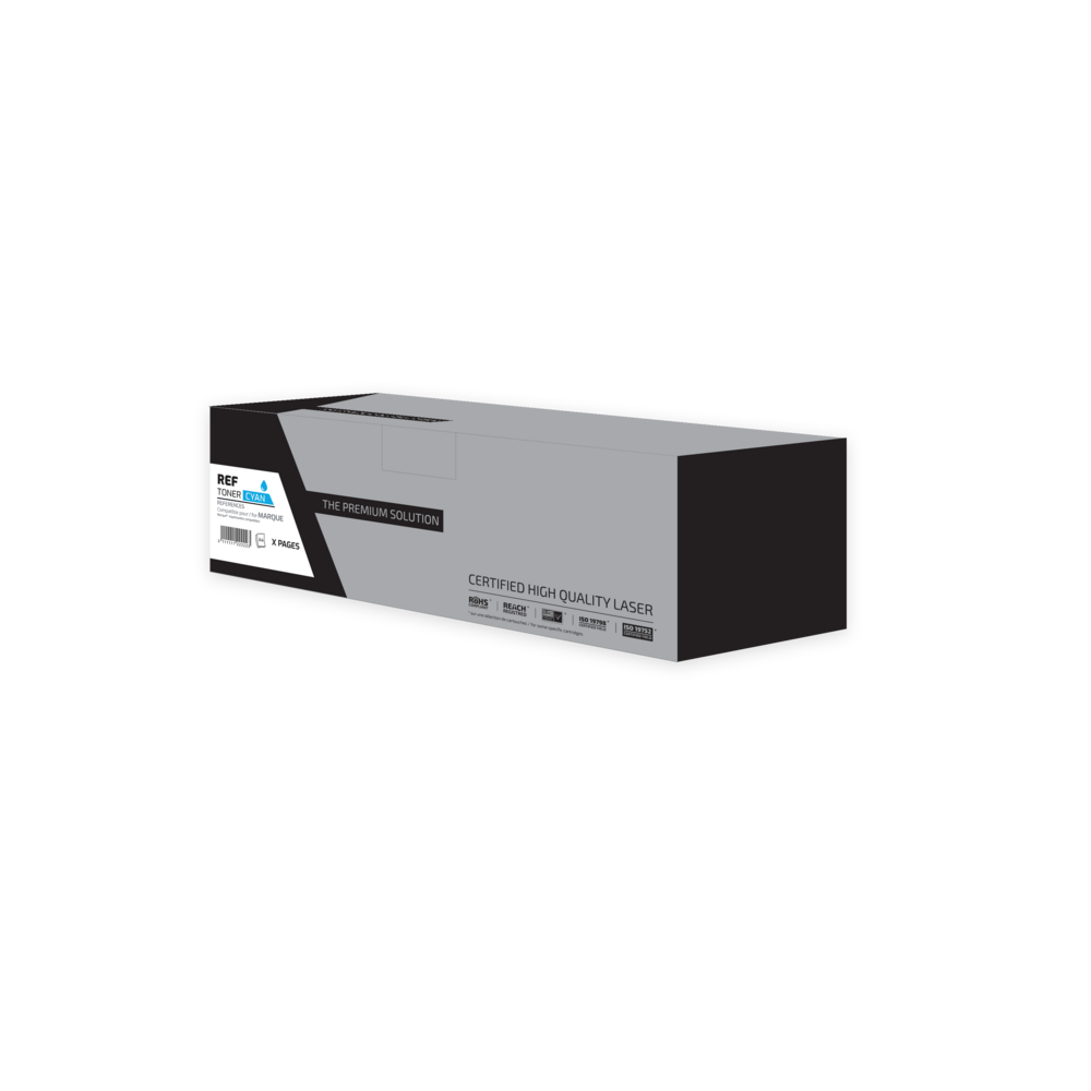 TPS KT867C - Toner compatible avec TK-867 - Cyan