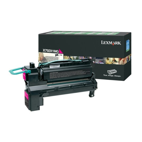 Lexmark X792 - Toner authentique RETURN X792X1MG - Magenta