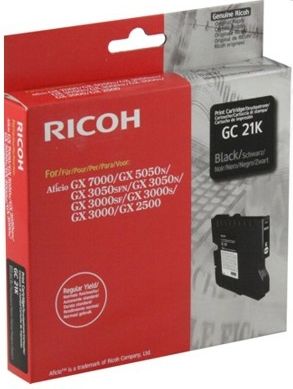 Ricoh RGC21B Cartouche originale 405532, GC21K - Noir