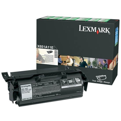 Lexmark T651 - Toner authentique RETURN X651A11E - Black