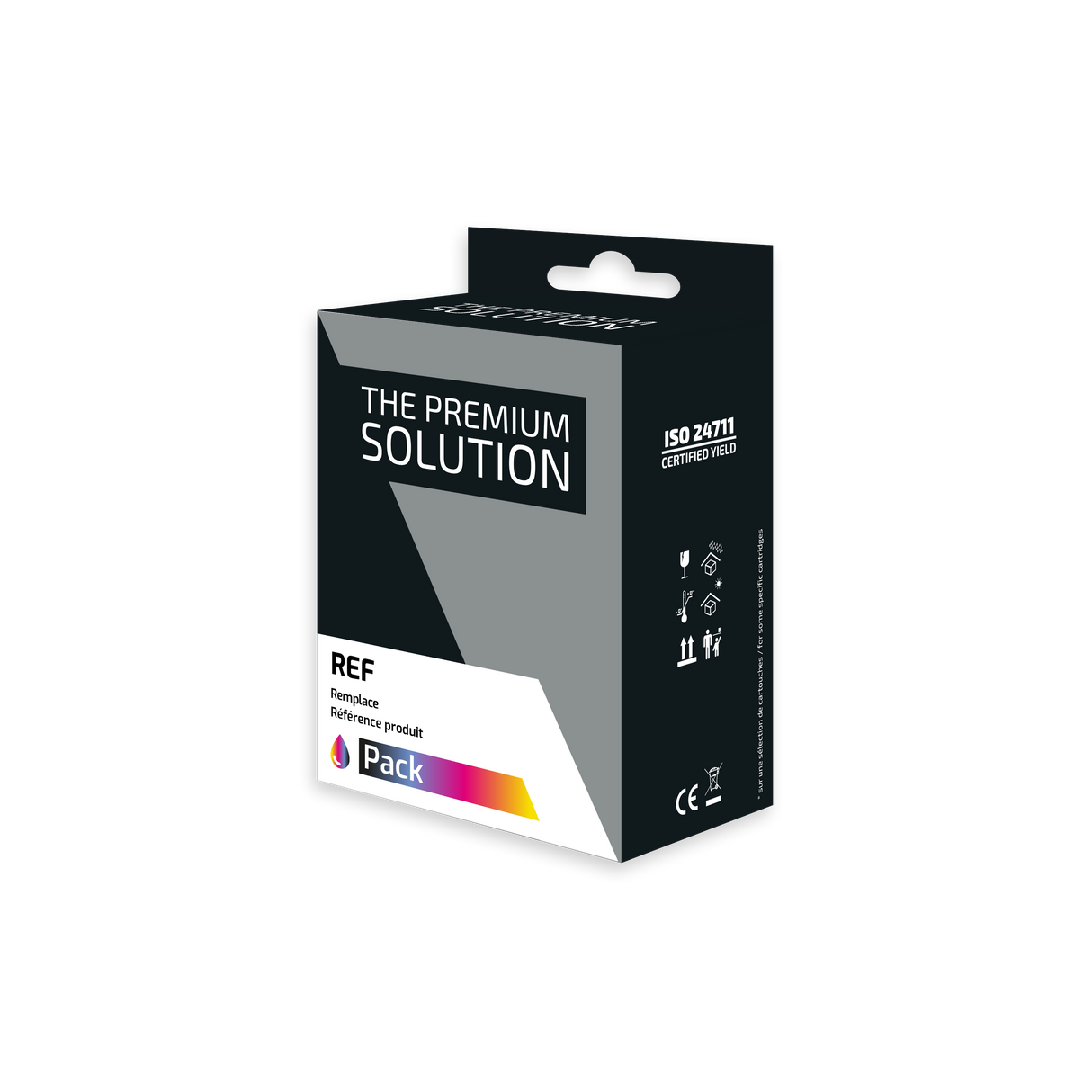 Hp 907XL/903XL - Pack x 4 jet d'encre compatible 6M19AE, T6M03AE, T6M07AE, T6M11AE - BCMY