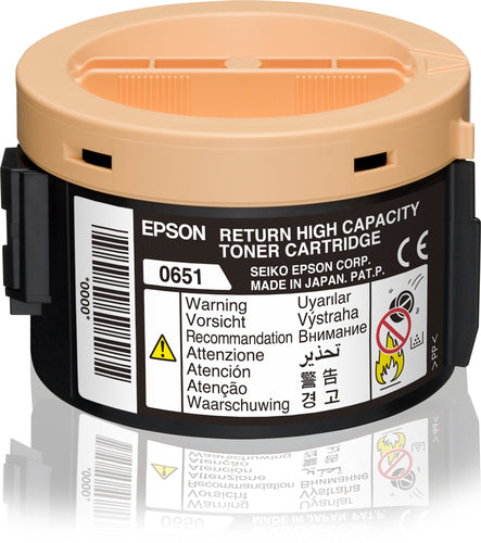 Toner authentique Epson C13S050651 - noir