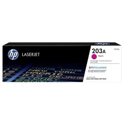 Toner authentique Hp CF543A, 203A - Magenta