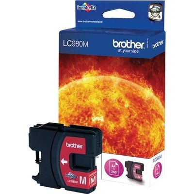 Brother B980M Cartouche originale LC980M - Magenta