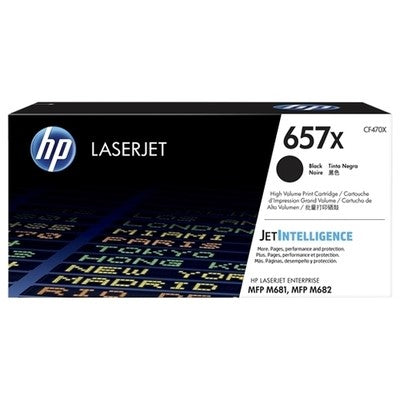 Hp 657X - Toner authentique CF470X, 657X - Black