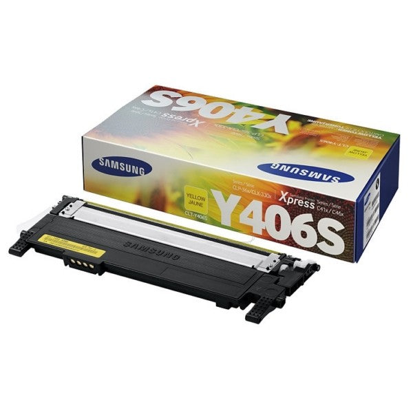 Toner authentique Samsung CLT-Y406SELS - Jaune