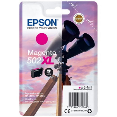 Epson U502XLM Cartouche originale T02W340 - Magenta