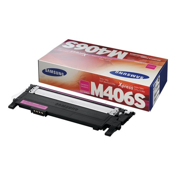 Toner authentique Samsung CLT-M406SELS - Magenta