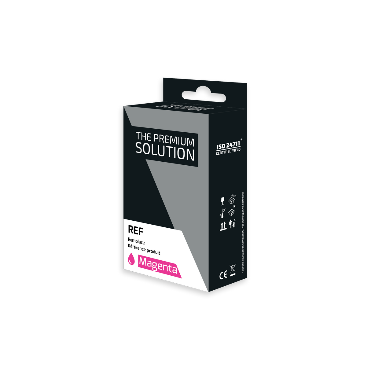 Flacon d'encre compatible Brother BT5000/6000 - Magenta