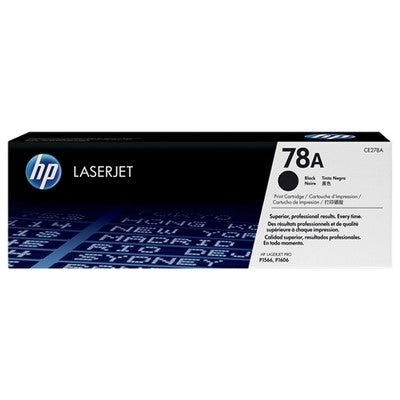 Toner authentique Hp CE278A, 78A - noir