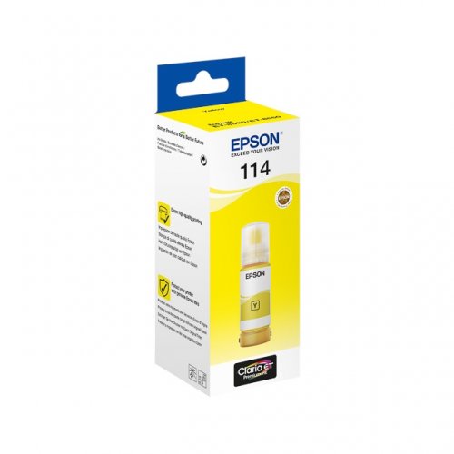 Epson 114 - Flacon d'encre authentique C13T07B440 - Yellow