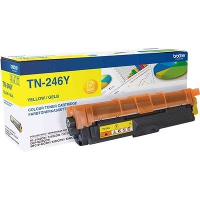 Brother TN-246Y - Toner authentique TN-246 - Yellow