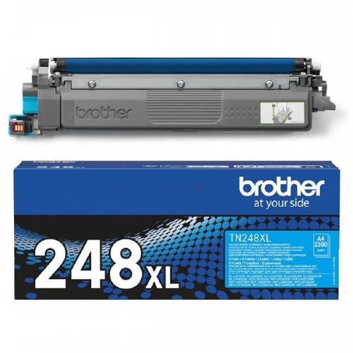 Brother TN-248XLC - Toner authentique TN-248XLC - Cyan