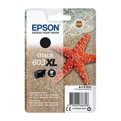 Epson U603XLB Cartouche originale C13T03A14010 - Noir