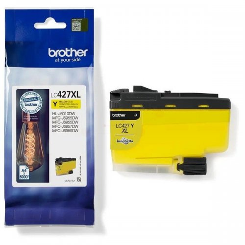 Brother 427XL - cartouche jet d'encre originale LC427XLY - Yellow