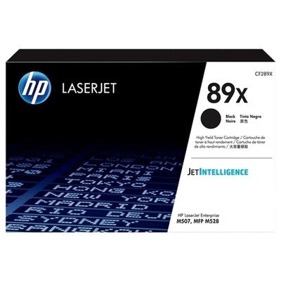 Toner authentique Hp CF289X, 89X - noir