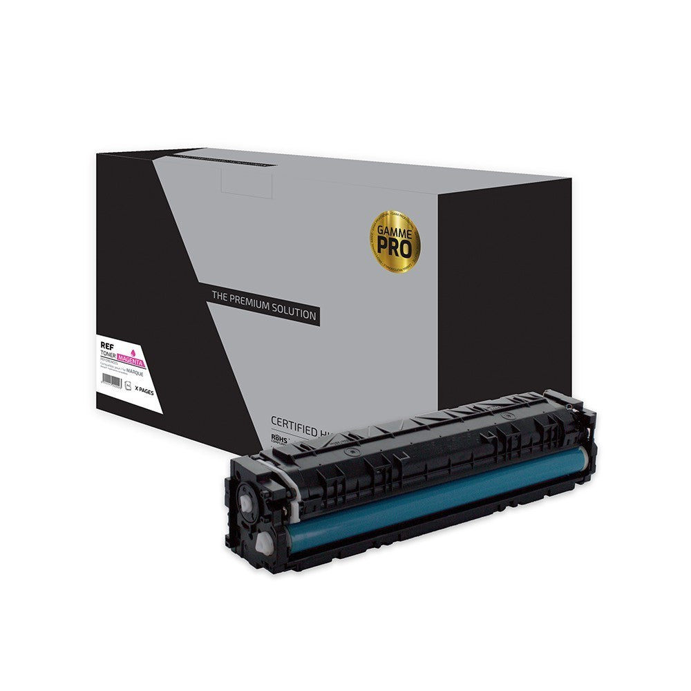 TPS HT201XM/CF403X - Toner 'Gamme PRO' compatible avec CF403X, 201X - Magenta