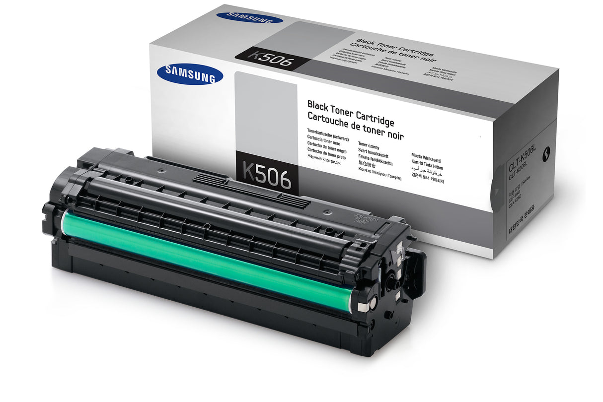 Toner authentique Samsung CLTK506LELS, SU171A - noir