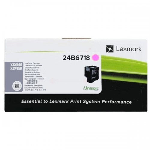 Lexmark 24B6718 - Toner authentique 24B6718 - Magenta