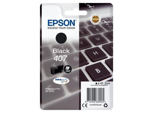 Epson E407B Cartouche originale C13T07U140 - Noir