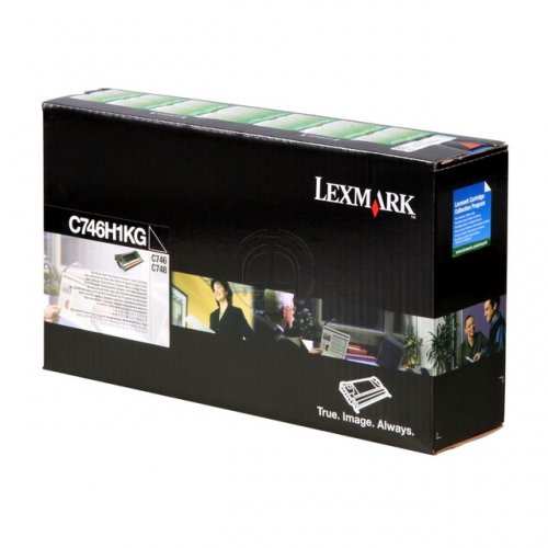 Lexmark 746 - Toner authentique RETURN C746H1KG - Black