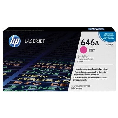 Hp 646A - Toner authentique CF033A, 646A - Magenta