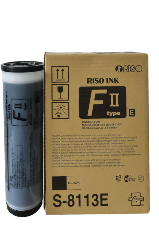 Riso U8113 Pack x 2 original S-8113E - Noir