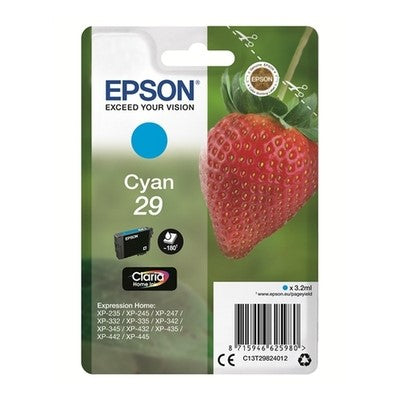 Epson UT2982 Cartouche originale T298240 - Cyan