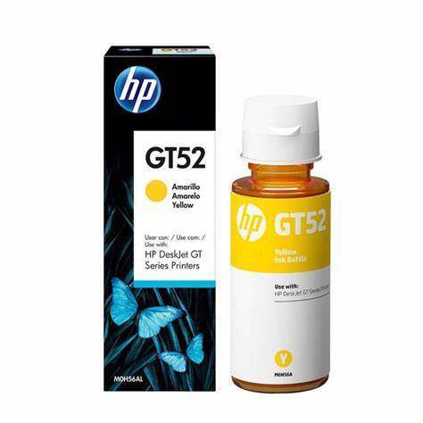 Hp GT52 - Flacon d'encre authentique M0H56AE - Yellow