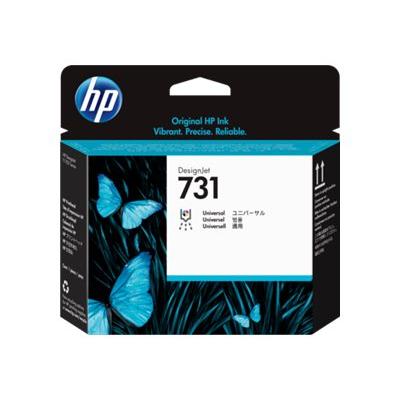 Hp 731 - tete d'impression authentique P2V27A - Black, Gris, Violet, Yellow