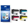 Brother 424 - Pack x 4 jet d'encre original LC424VAL - Black Cyan Magenta Yellow