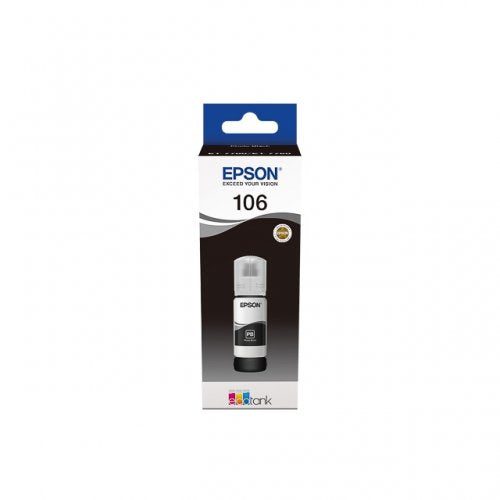 Epson 106 - Flacon d'encre authentique C13T00R140, T106 - Photo Black