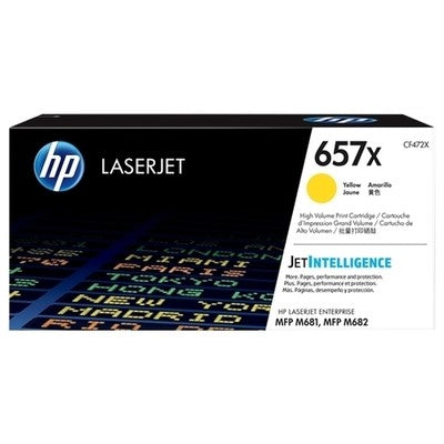 Hp 657X - Toner authentique CF472X, 657X - Yellow