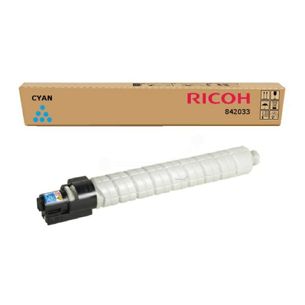 Ricoh 888643, 842033, 884949 - Toner authentique 888643, 842033, 884949 - Cyan