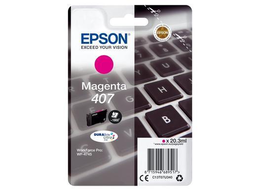 Epson E407M Cartouche originale C13T07U340 - Magenta