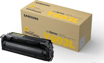 Toner authentique Samsung CLTY603LELS, SU557A - Jaune