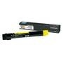 Lexmark C950 - Toner authentique C950X2YG - Yellow