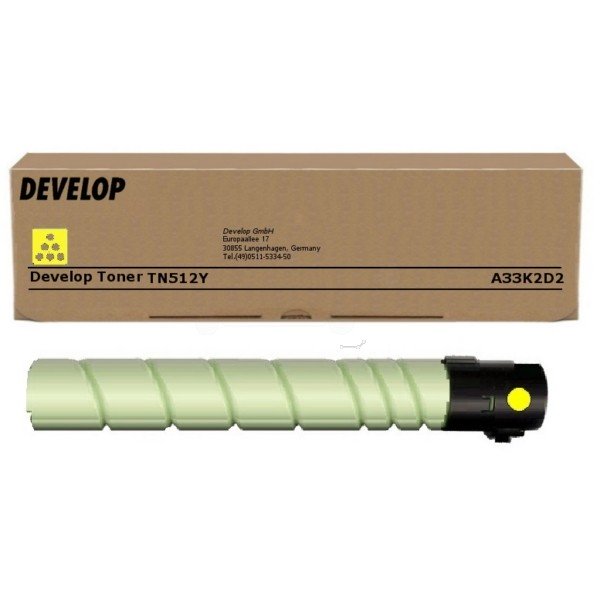 Toner authentique Develop A33K2D2 - Jaune