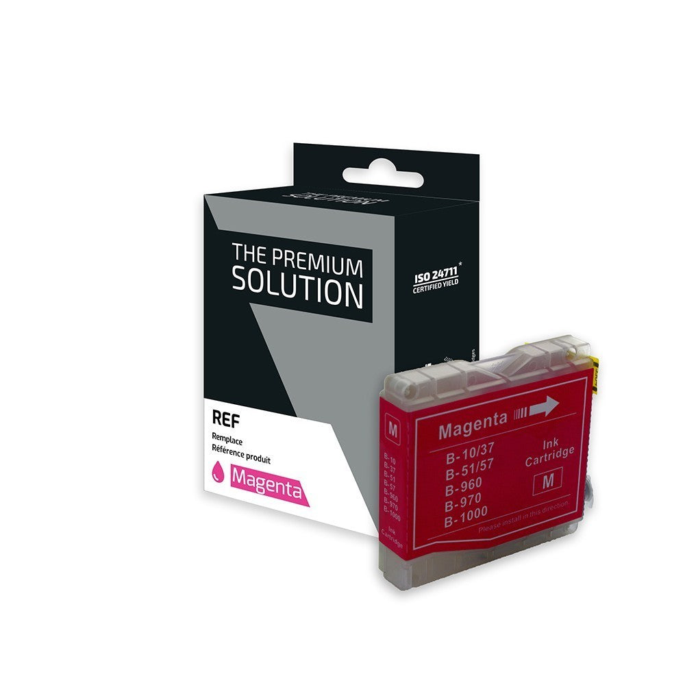 Brother B970/1000M Cartouche compatible avec LC970/LC1000M - Magenta