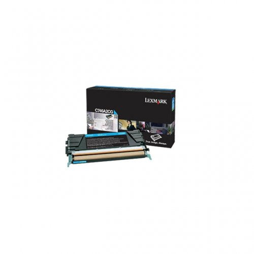 Lexmark 746 - Toner authentique C746A2CG - Cyan