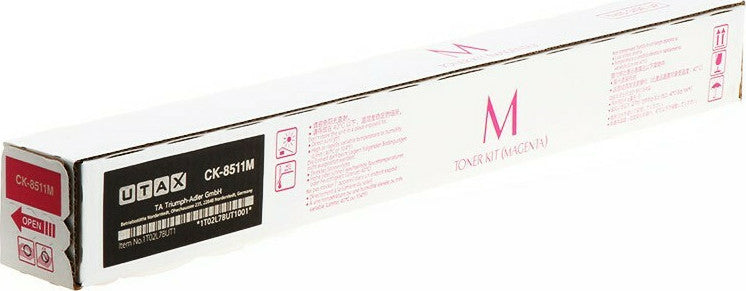 Triumph Adler 8511 - Toner authentique CK8511M - Magenta