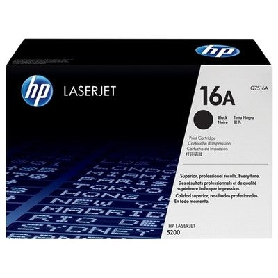 Hp 16A - Toner authentique Q7516A - Black