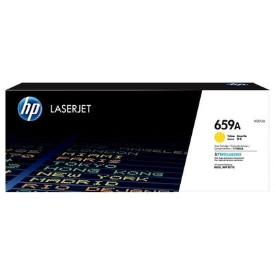 Hp 659A - Toner authentique W2012A - Yellow