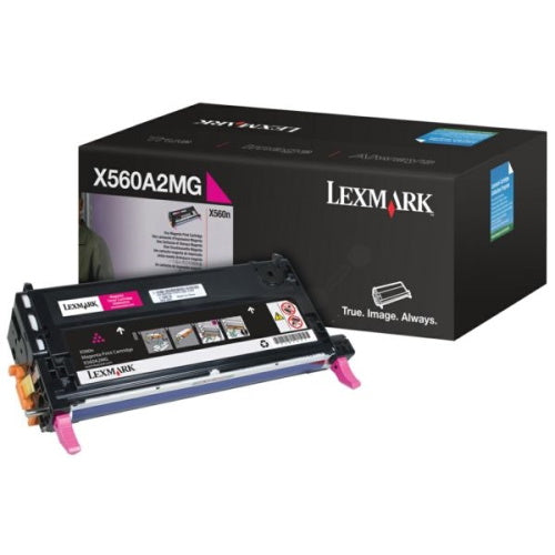 Lexmark 0X560A2MG - Toner authentique 0X560A2MG - Magenta