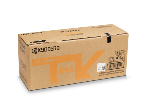 Kyocera Mita TK-5270 - Toner authentique 1T02TVANL0, TK-5270 - Yellow