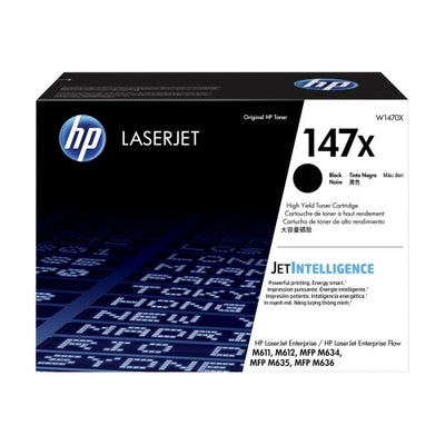 Hp 147X - Toner authentique W1470X, 147X - Black