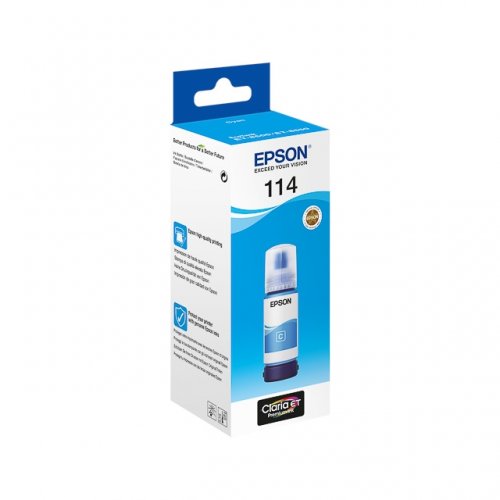 Epson 114 - Flacon d'encre authentique C13T07B240 - Cyan