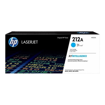 Hp 212A - Toner authentique W2121A, 212A - Cyan