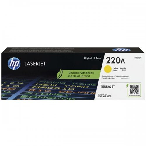 Hp 220A - Toner authentique W2202A, 220A - Yellow